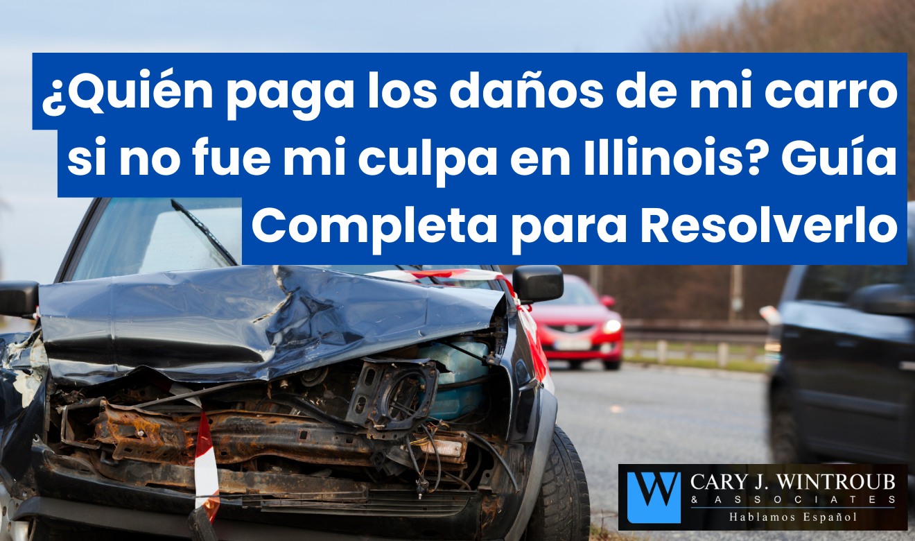 quién paga los daños de mi carro si no fue mi culpa