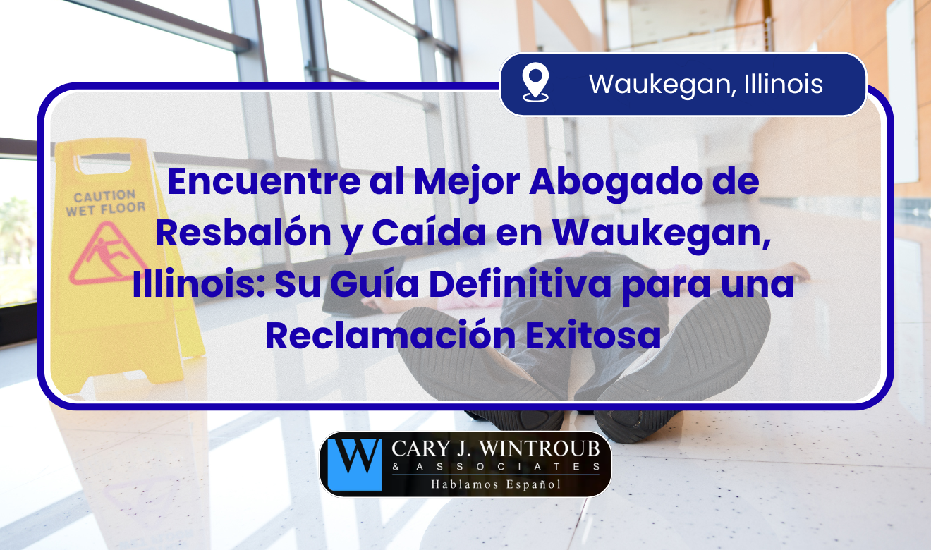 abogado de resbalón y caída en Waukegan