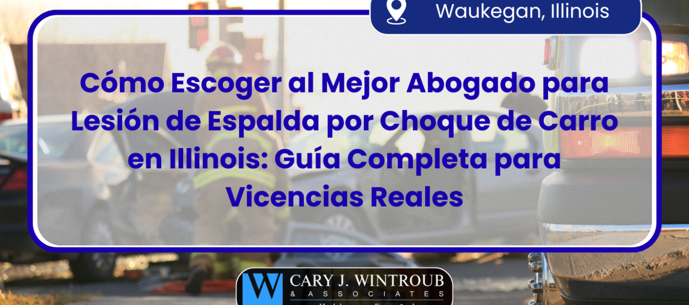 Cómo Escoger al Mejor Abogado para Lesión de Espalda por Choque de Carro en Illinois: Guía Completa para Vicencias Reales