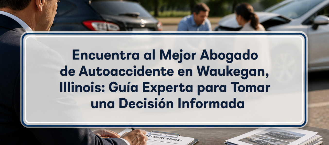 Encuentra al Mejor Abogado de Autoaccidente en Waukegan, Illinois: Guía Experta para Tomar una Decisión Informada